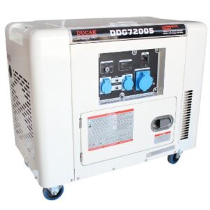 Generador diesel 6.5kw partida electrica Mod. DDG7200S DUCAR
